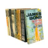 Ian Flemings 'James Bond'. Thirteen paperbacks.