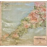 'Philips New Map of Cornwall'