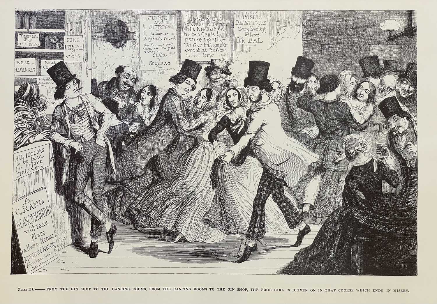 George Cruikshank The Drunkard's Children: a sequel to The Bottle - Image 7 of 9