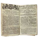 THE ROYAL KALENDAR, 1768