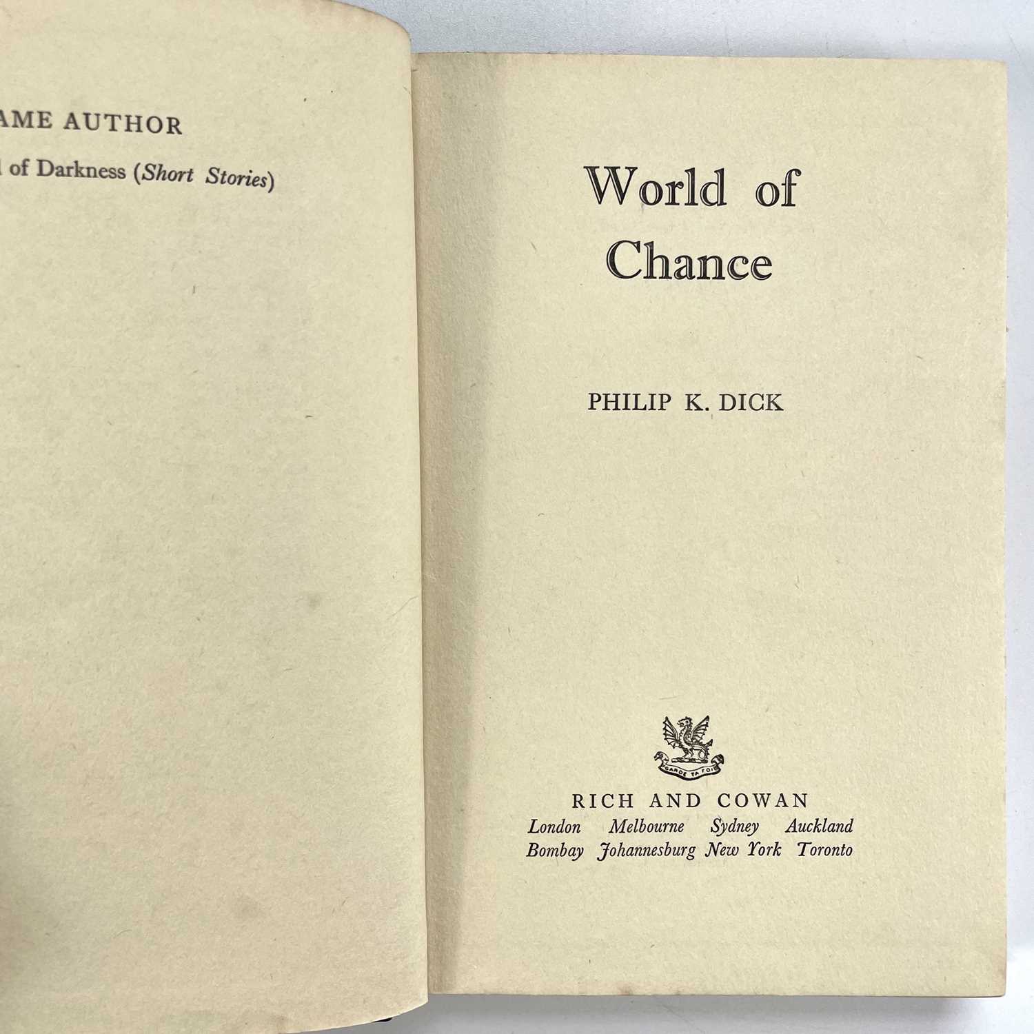 Philip K. Dick. Two first editions. - Image 8 of 9