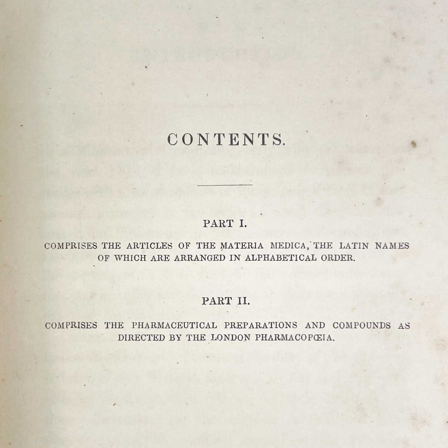 A MANUAL OF PHARMACY By William Thomas Brande (1829) - Image 6 of 10