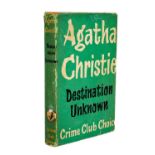 Agatha Christie. 'Destination Unknown'.