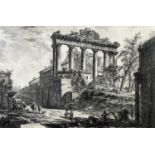 Giovanni Battista PIRANESI (1720-1778) Veduta del Tempio detto della Concordia