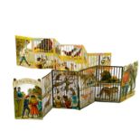 Two 'Raphael Tuck & Sons' fold out panoramas.