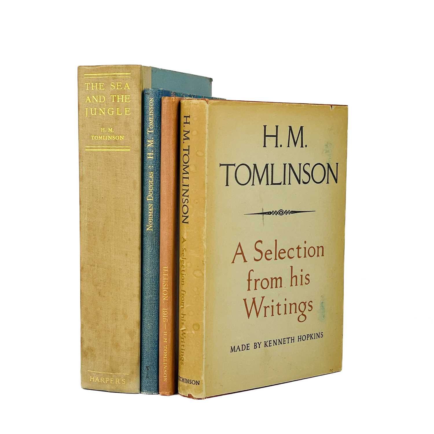 Four works by and about H. M. Tomlinson.