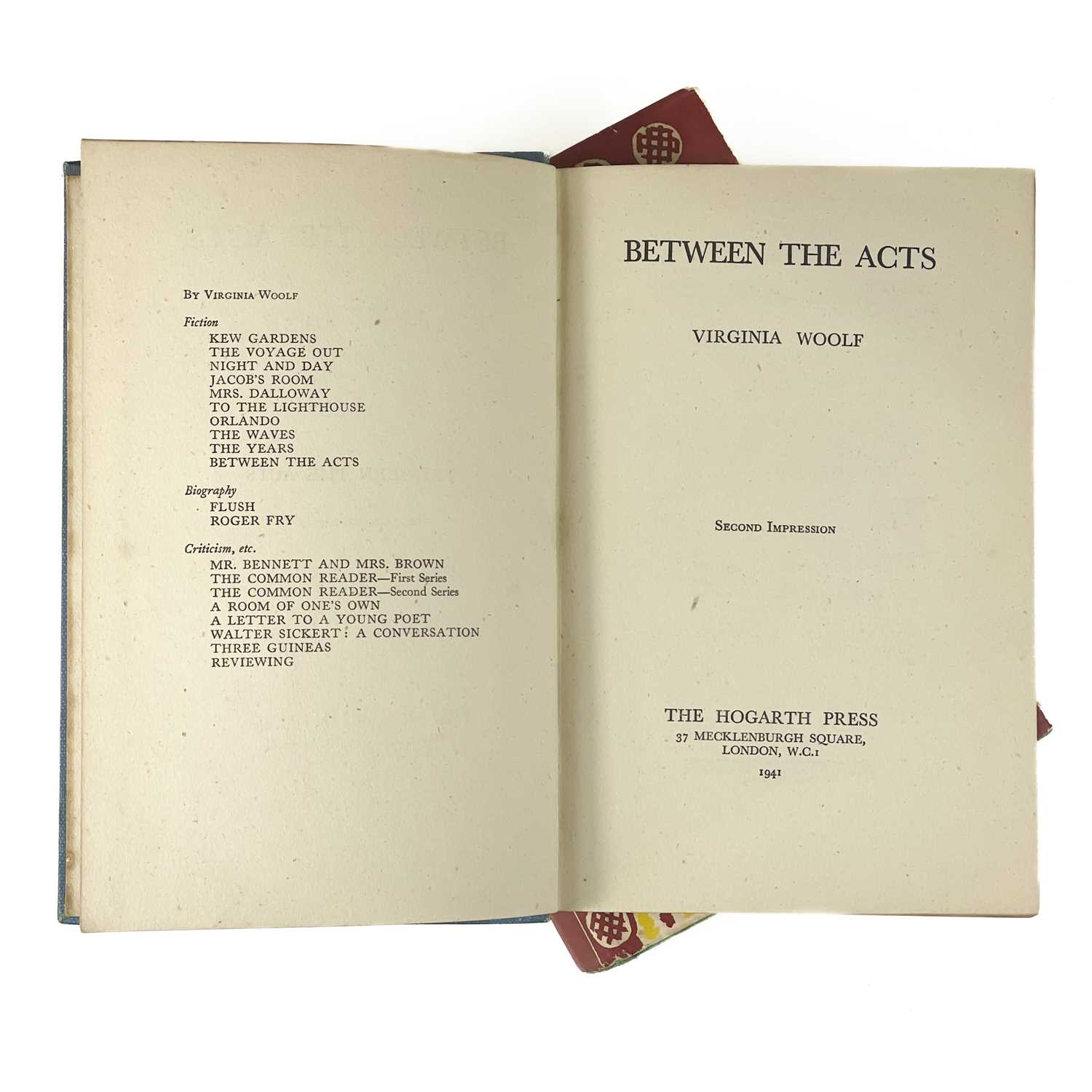 Virginia Woolf. Twenty works. - Image 12 of 15