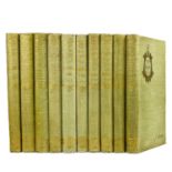 Jane Austen. Ten uniform volumes.