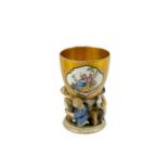 A 19th century KPM porcelain goblet.