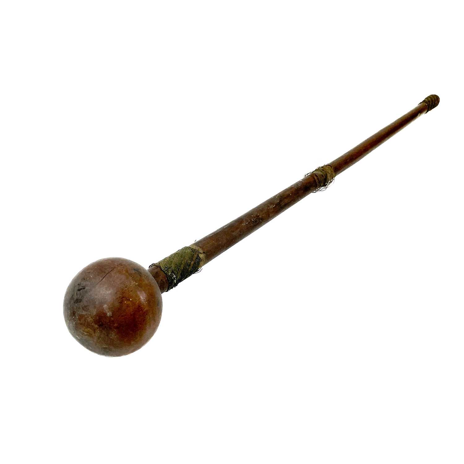 A Zulu hardwood knobkerrie. - Image 6 of 7