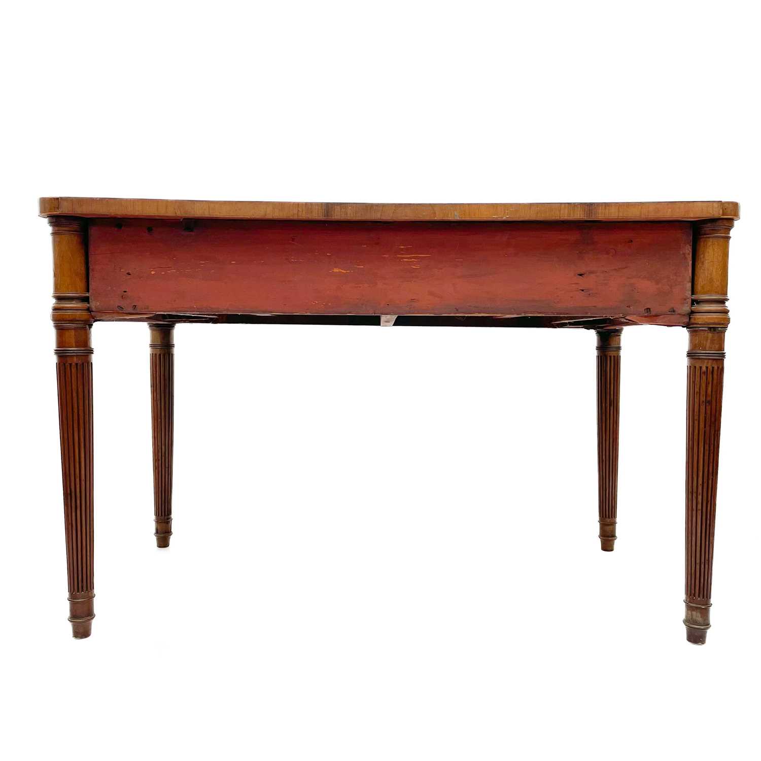 A George III mahogany and inlaid side table, possibly Irish. - Image 6 of 9