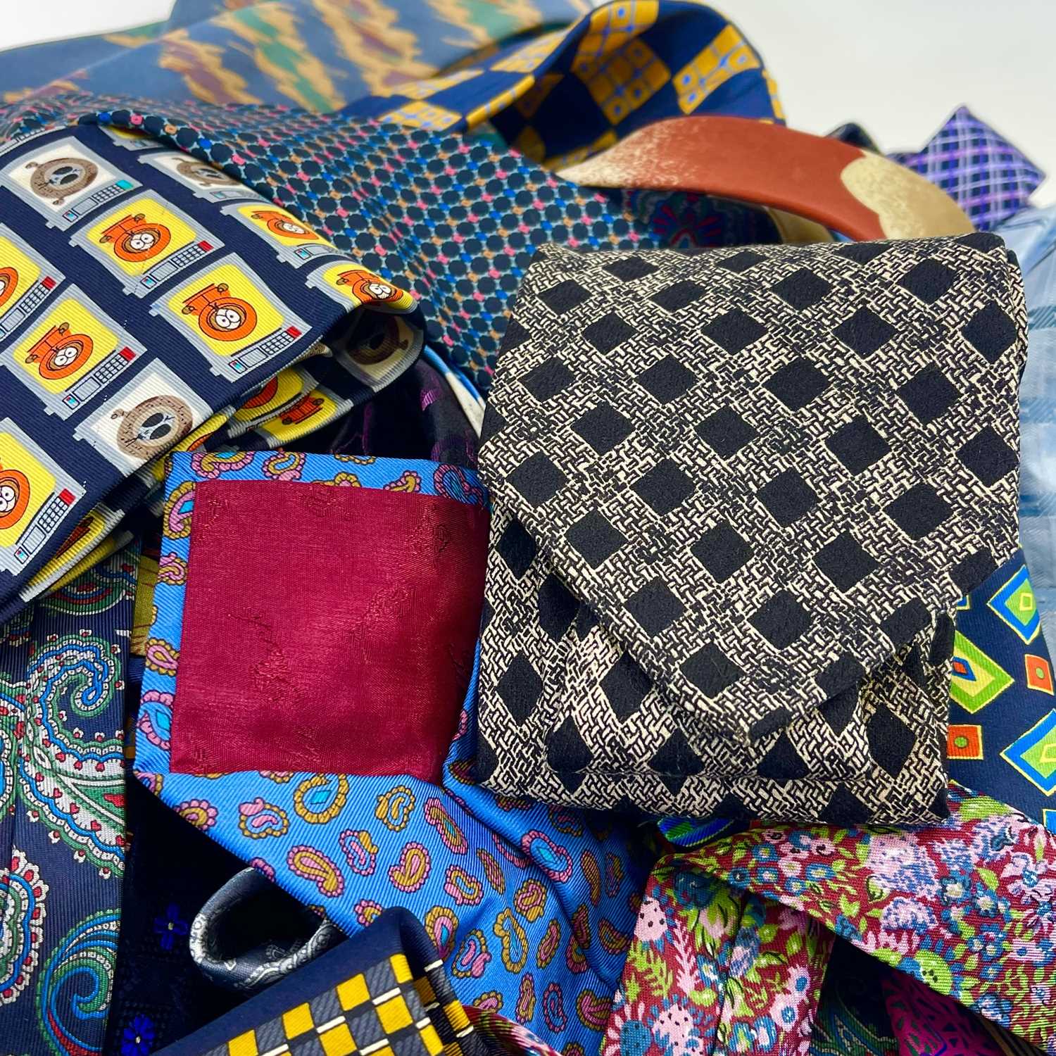 A collection of sixty-eight silk ties. - Image 6 of 6