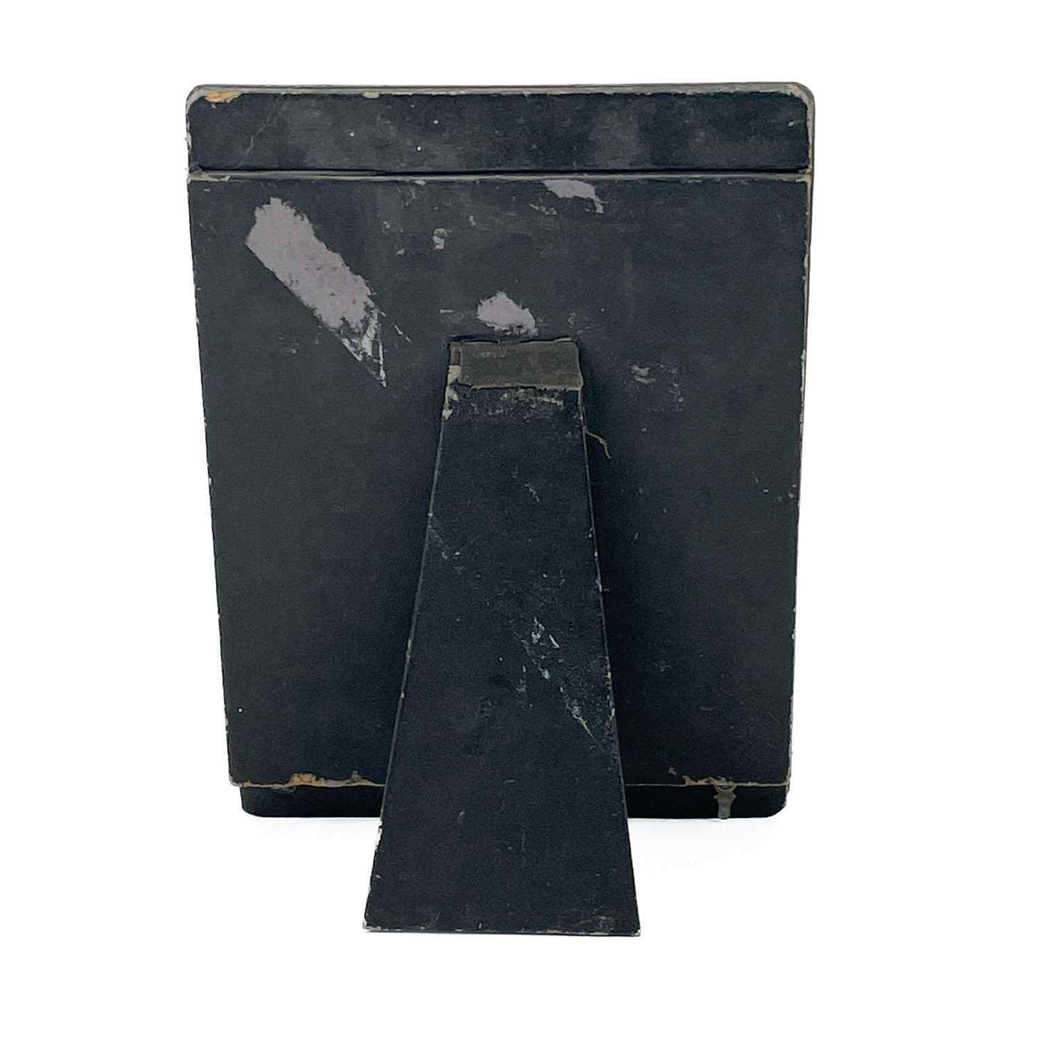 A pair of Glasgow school style leather photograph frames. - Image 7 of 9