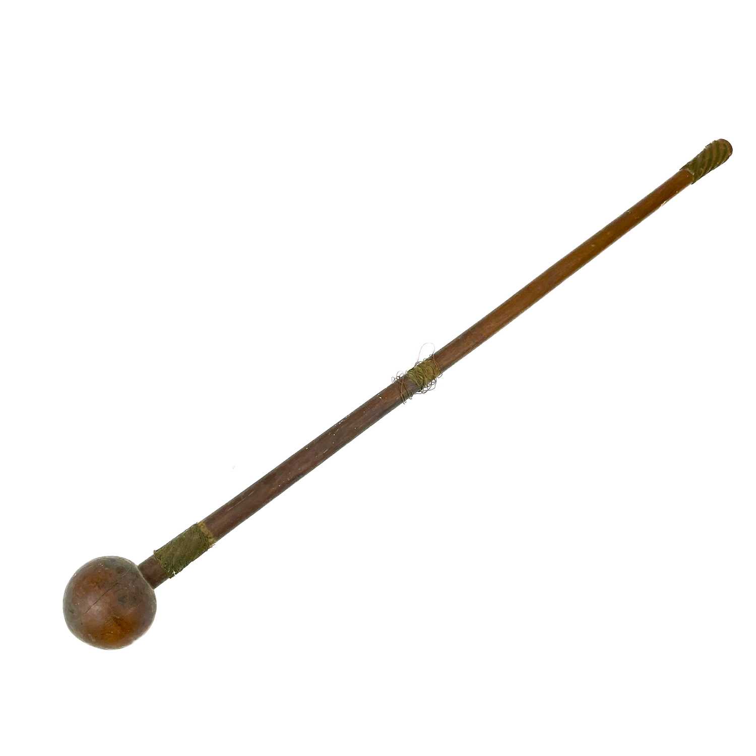 A Zulu hardwood knobkerrie. - Image 2 of 7