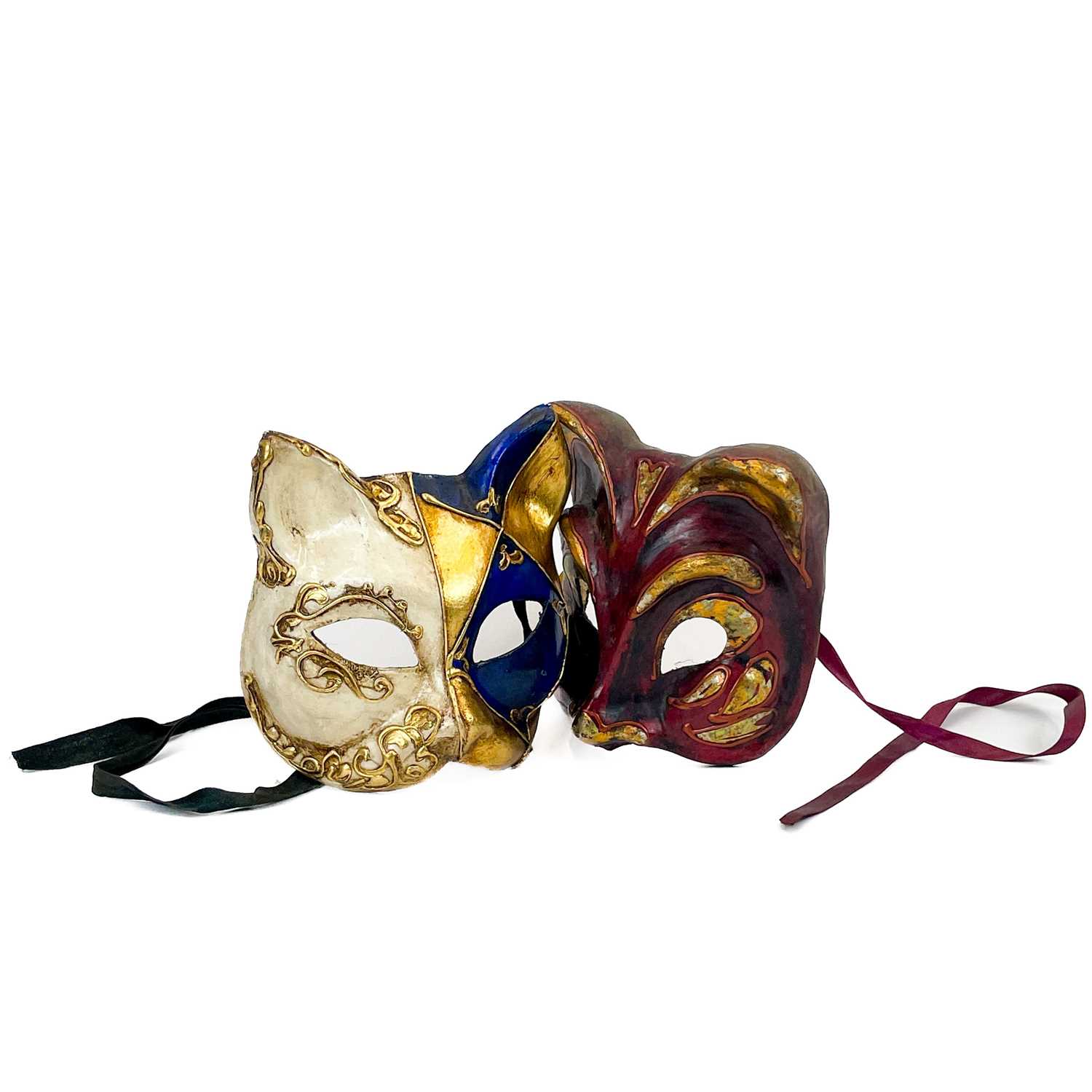 Four Venetian masks. - Image 2 of 11