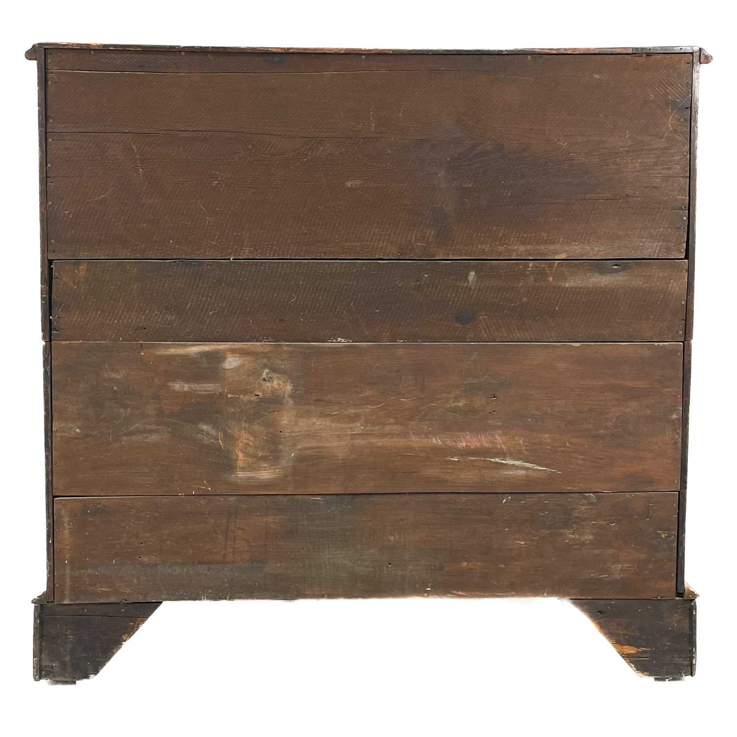 An early George III mahogany chest. - Image 4 of 4