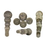 Late 19th/Early 20th Century Egypt Silver Coinage.