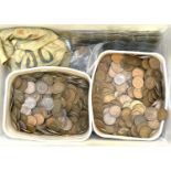 Great Britain Bronze Predecimal Pennies - large quantity