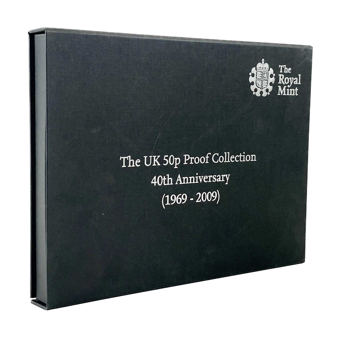 UK 50 pence proof collection - 40th anniversary 1969 to 2009. - Image 8 of 9