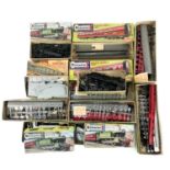 Unmade Boxed 00 Gauge Kitmaster/Airfix Locomotives, Carriages & Turntable (x10)