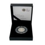 Great Britain 50 pence Kew Gardens 2009 cased silver proof coin.