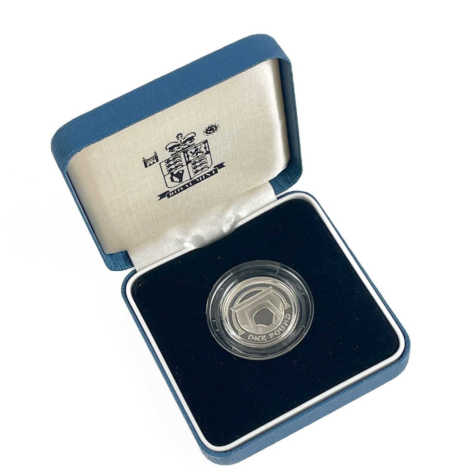 UK Silver Proof £1 Coins 2006 to 2009 (8 coins) in Royal Mint Coin Cases. - Image 6 of 8