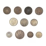 GERMANY - Empire 1870's First Era Coinage (x11)