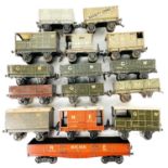 Bassett-Lowke 0 Gauge Tinplate Wagons (x15)