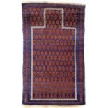 A Belouch prayer rug, mid-late 20th century.