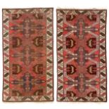 A near pair of Garabagh rugs, South Caucasus, circa 1930's.