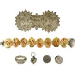 A selection of Eastern jewellery.