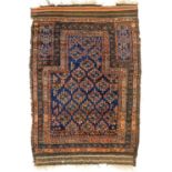 A Belouch prayer rug, circa 1900-1920.