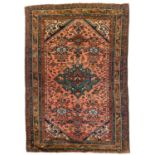 A Hamadan rug, North West Persia, circa 1920.