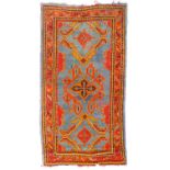 A Turkish Ushak rug, late 19th century.