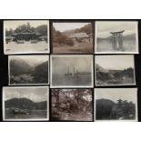 Japan interest. A collection of early 20th century photographs.