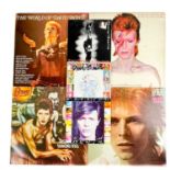 David Bowie. A collection of vinyl.