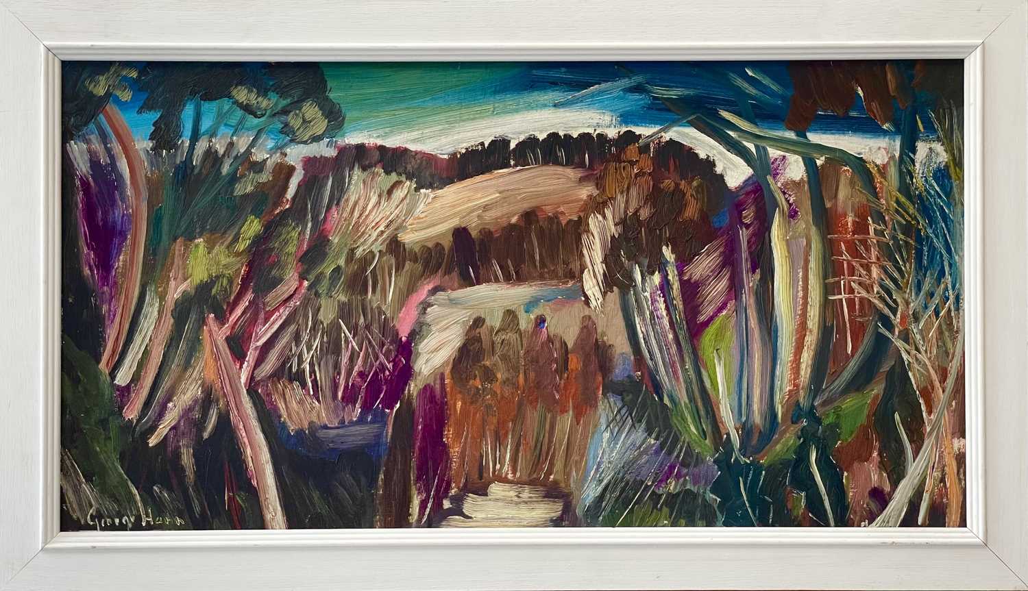 George HANN (1900-1979) Abstract Landscape, circa 1960 - Image 2 of 5