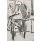 Rose HILTON (1931-2019) Seated Figure