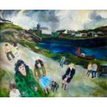 Gill WATKISS (1938) North Quay, Hayle (2006)