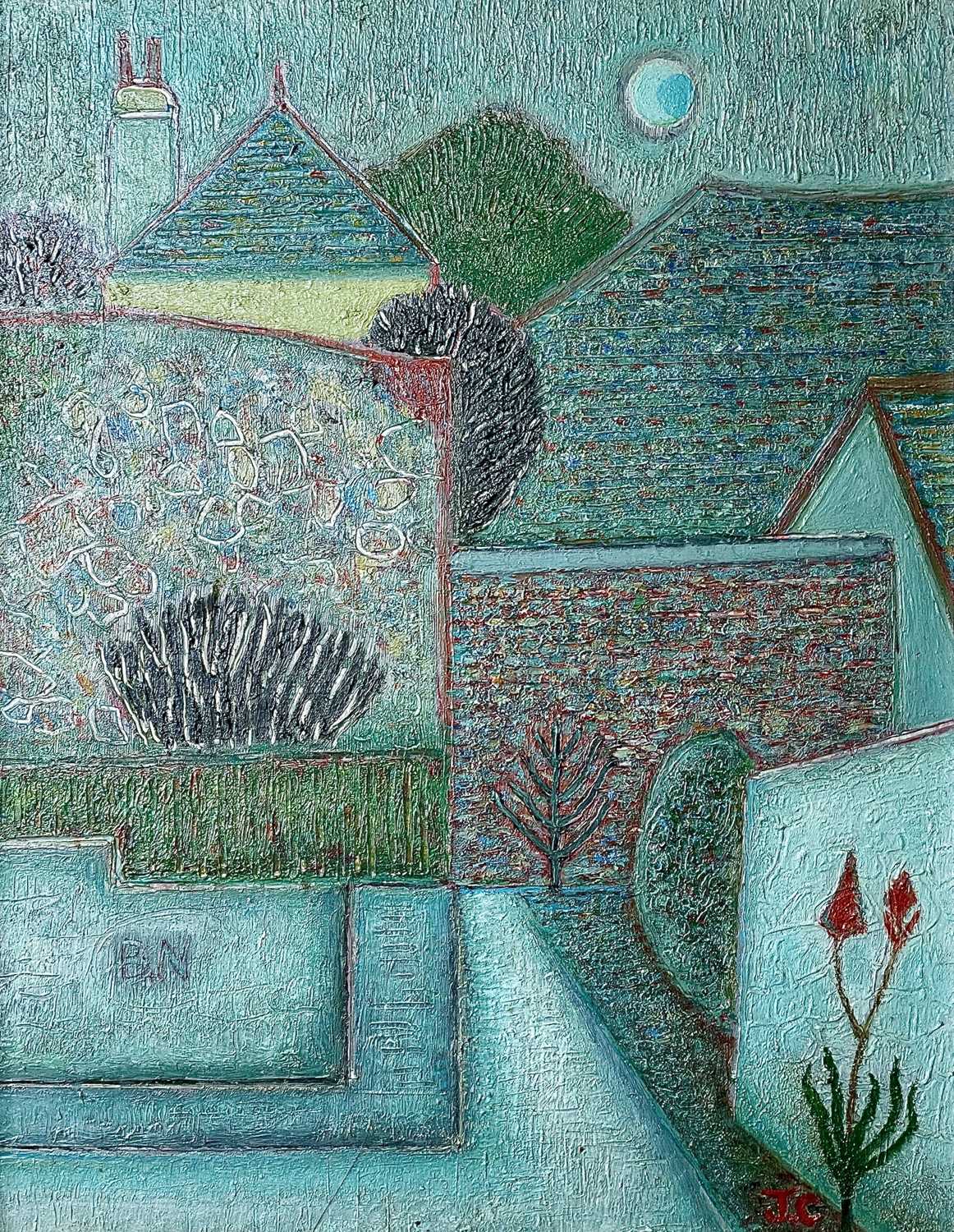 John CHRISTOPHERSON (1921-1996) Trezion From Academy Terrace, St Ives, 1984 - Image 2 of 4