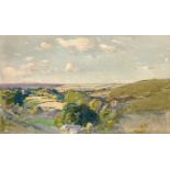 Samuel John Lamorna BIRCH (1869-1955) Sunlit Fields, Lamorna