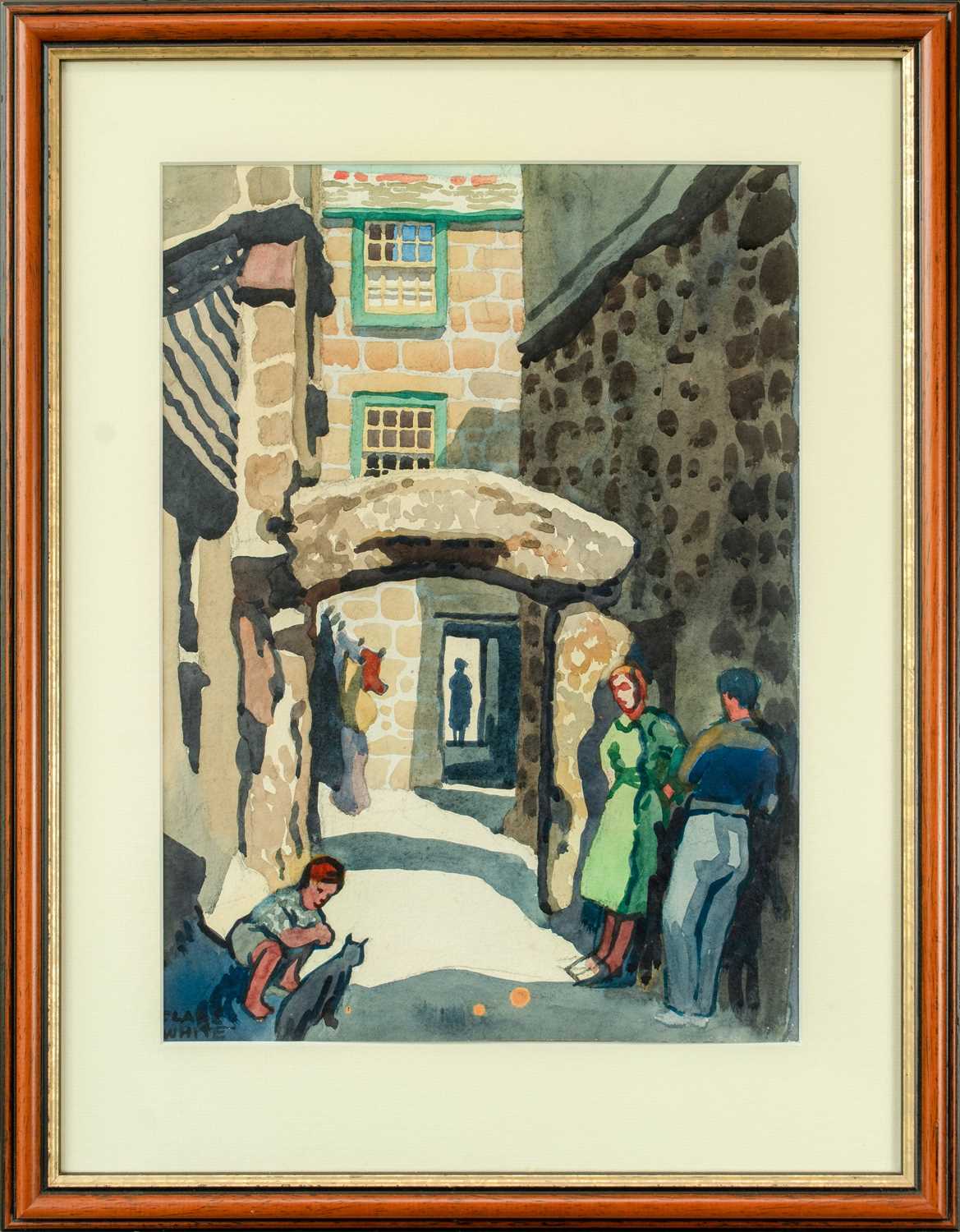 Clare WHITE (1903-1997) Old Stone Arch, The Digey, St Ives - Image 2 of 3