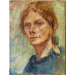 Mabel REYNOLDS (St Agnes school) Self portrait