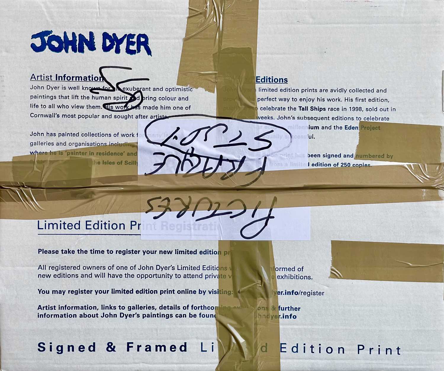 John DYER (1968) Two prints - Image 6 of 7