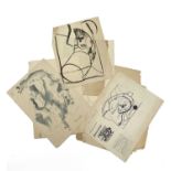 Sven BERLIN (1911-1999) A collection of early drawings and ephemera.