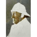 Ralph TODD (1856-1932) Portrait of a Fisherman (incomplete)