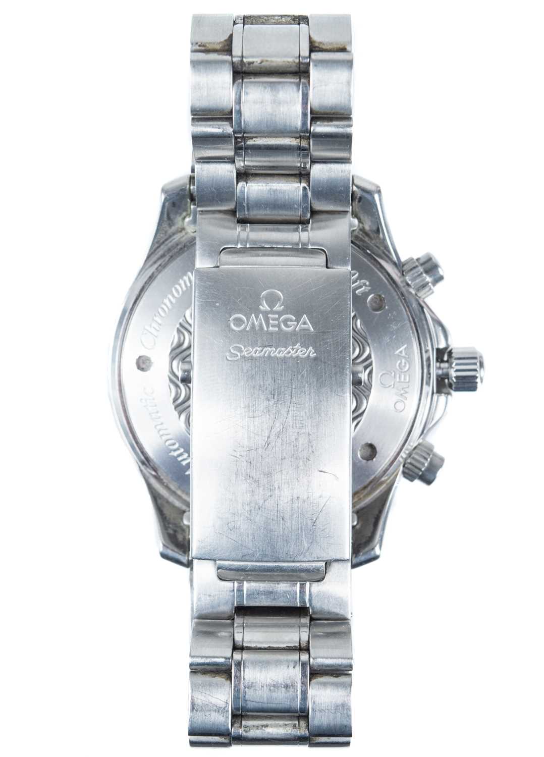 An Omega Seamaster America's cup RACING automatic chronometer stainless steel bracelet wristwatch. - Image 6 of 11