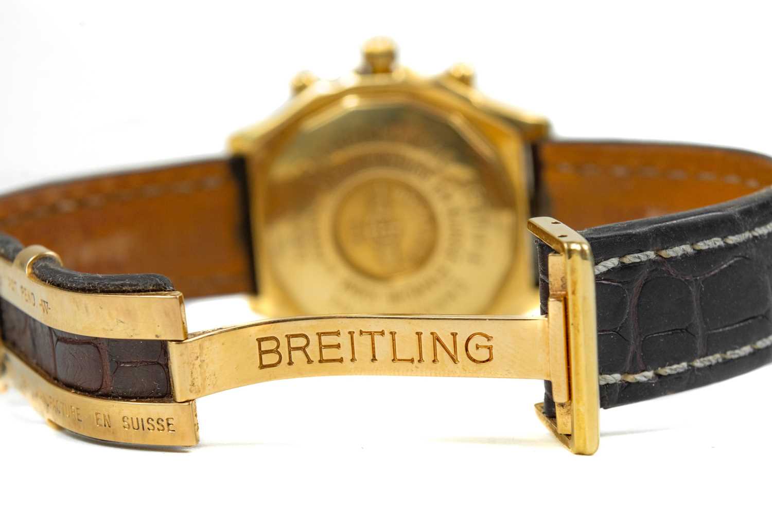 Breitling - An 18ct Chronomat automatic chronograph gentleman's wristwatch. - Image 8 of 15
