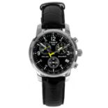 A Tissot stainless-steel gentleman's chronograph wristwatch.