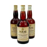 A bottle of Haig's Gold Label blended Scotch Whisky.
